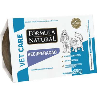 Ração Úmida Vet Care Recuperação para Cães e Gatos 270g Fórmula Natural