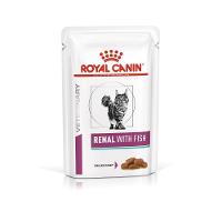 Ração Úmida Sachê Veterinary Diet Renal com Peixe para Gatos 85g Royal Canin - 2