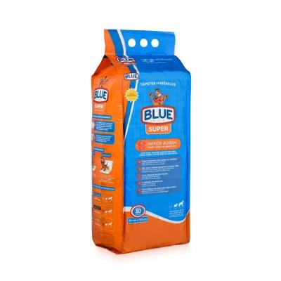 Tapete Super Premium 82X60cm Com 30Un Super Blue