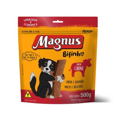 Bifinho Sabor Carne Magnus 500g