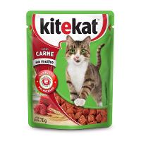 Ração Úmida Kitekat Sachê Carne ao Molho para Gatos Adultos 70 g - 4
