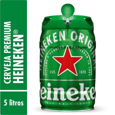 Cerveja Heineken Premium 5L Barril
