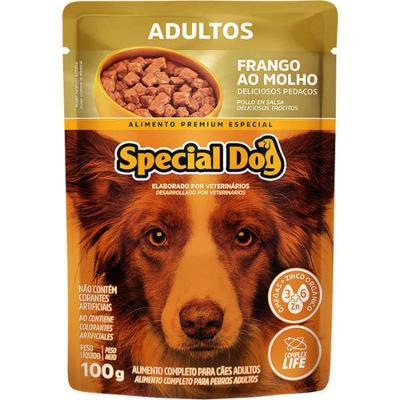 Ração Úmida Special Dog Ultralife para Cães Adultos Sabor Frango ao Molho 100g