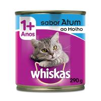 Ração Úmida Whiskas Lata Atum ao Molho para Gatos Adultos 290 g - 2