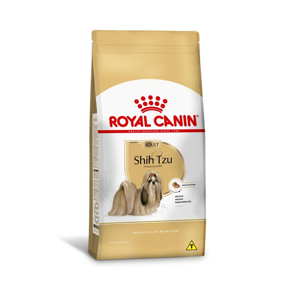 Ração Seca Royal Canin para Cães Adultos da Raça Shih Tzu 1Kg - 1