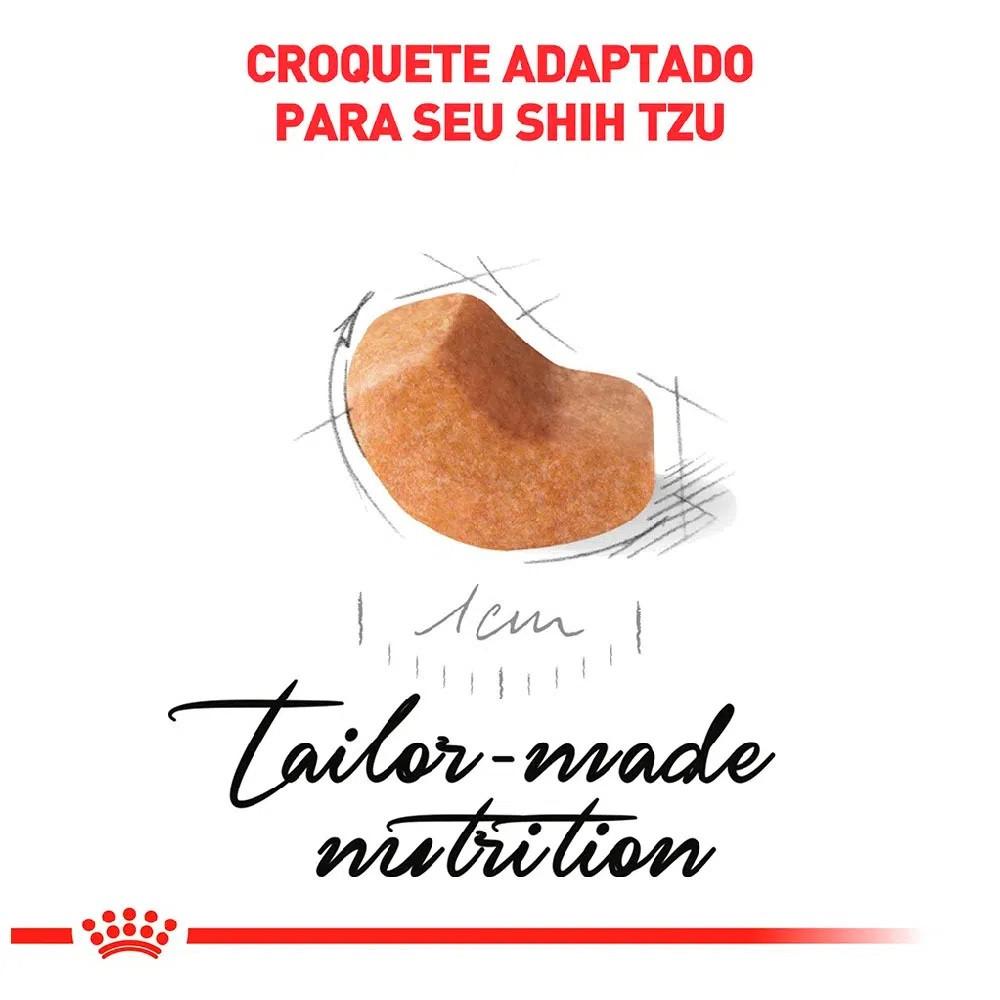 Ração Seca Royal Canin para Cães Adultos da Raça Shih Tzu 1Kg - 3