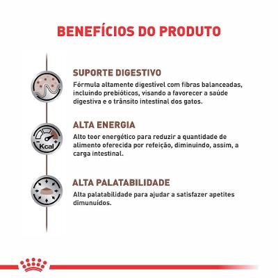 Ração Úmida Veterinary Diet Gastrointestinal Gatos com Doenças Intestinais Royal Canin Sachê 85G