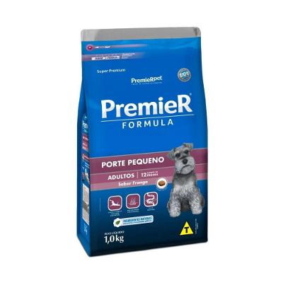 Ração Premier Fórmula Cães Adultos Raças Pequenas Frango 1kg