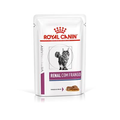 Ração Úmida Royal Canin Sachê Veterinary Diet Renal para Gatos com Insuficiência Renal 85 g