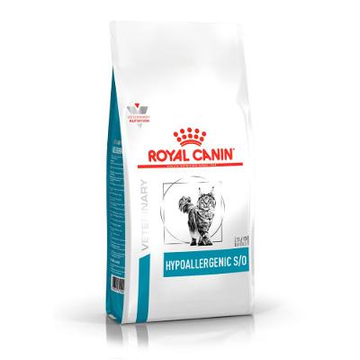 Ração Seca Royal Canin Veterinary Diet Hypoallergenic para Gatos com Sensibilidades Alimentares 1,5Kg