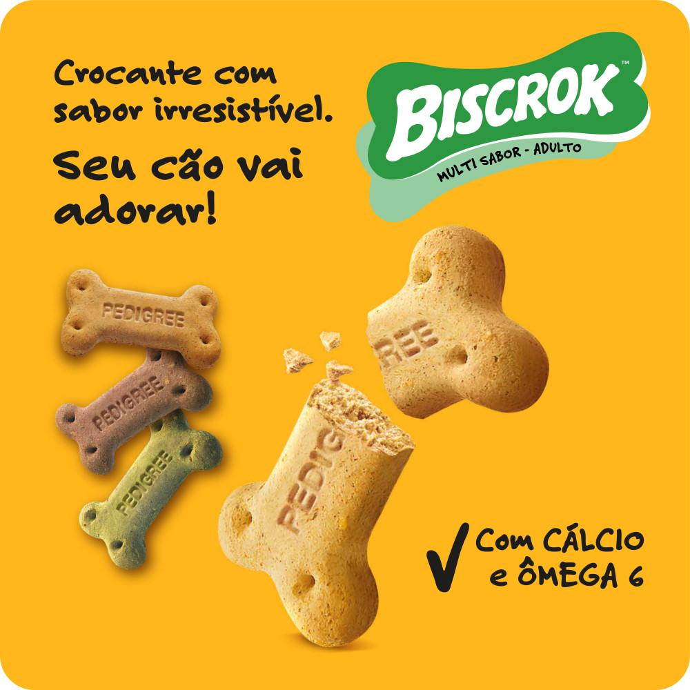Biscoito Pedigree Biscrok Para Cães Adultos Multi 1 kg - 2