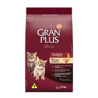 Ração pra Gatos Filhotes Frango e Arroz 3kg GranPlus - 1
