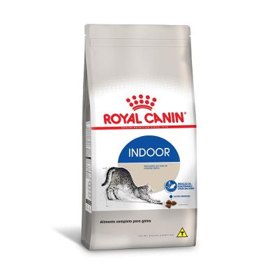 Ração Seca Indoor para Gatos Adultos Royal Canin 1,5Kg
