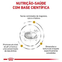 Ração Seca Veterinary Diet Urinary Small Dog para Cães de Porte Pequeno com Cálculos Urinários Royal Canin 2kg - 3