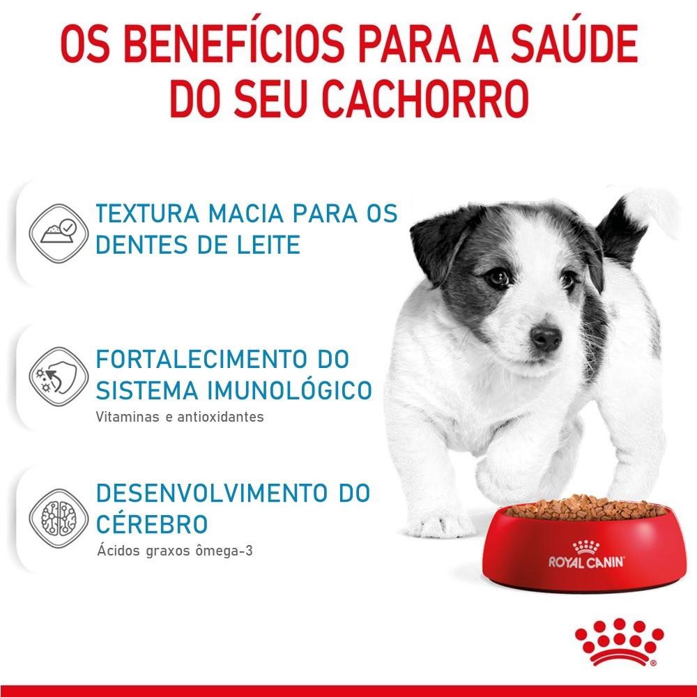 Ração Úmida Royal Canin Mini Puppy para Cães Filhotes de Porte Pequeno 85g - 3