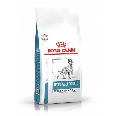 Ração Royal Canin Hypoallergenic Moderate Calorie para Cães 2Kg
