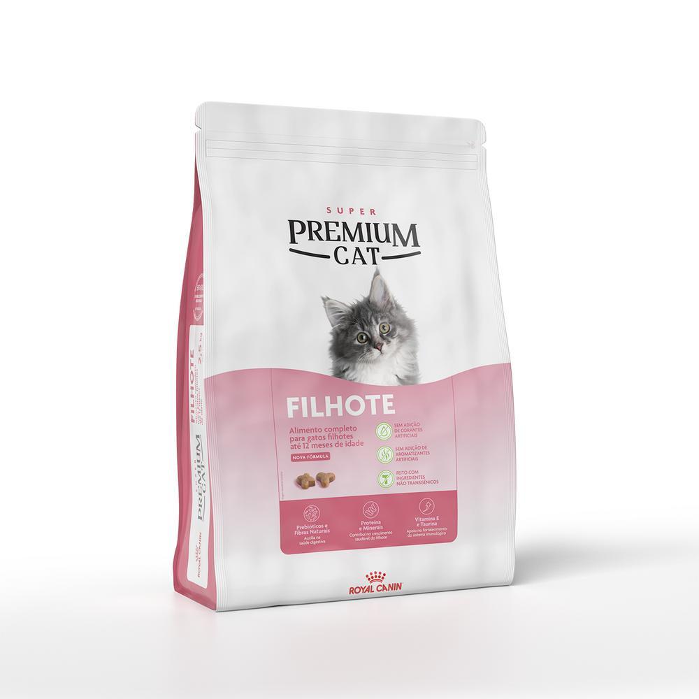 Ração Seca Super Premium Cat para Gatos Filhotes 1kg Royal Canin - 1
