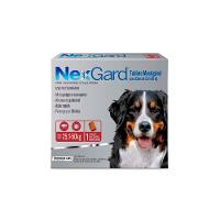Antipulgas e Carrapatos 136 mg para Cães de 25,1 a 50 Kg 3Un tabletes mastigáveis NexGard - 1