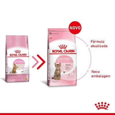 Ração Filhotes Castrados para Gatos de 6 a 12 meses Royal Canin