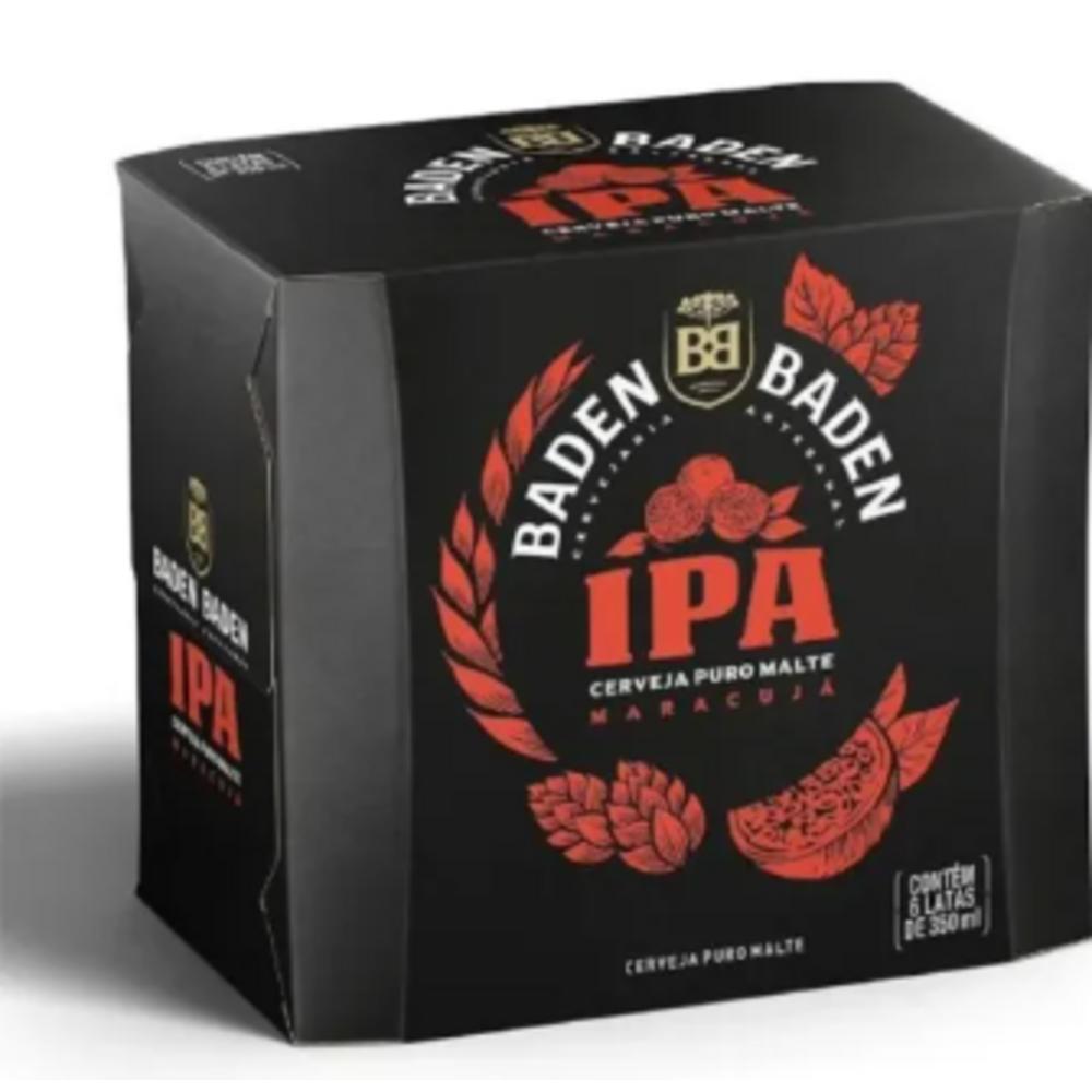 Cerveja IPA Lata 350 ml 6un Baden Baden - 1