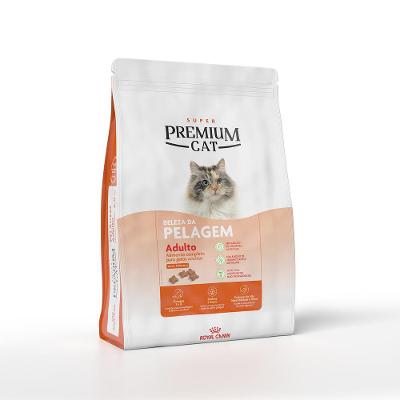 Ração Seca Super Premium Cat para Gatos Adultos Beleza da Pelagem 1kg Royal Canin