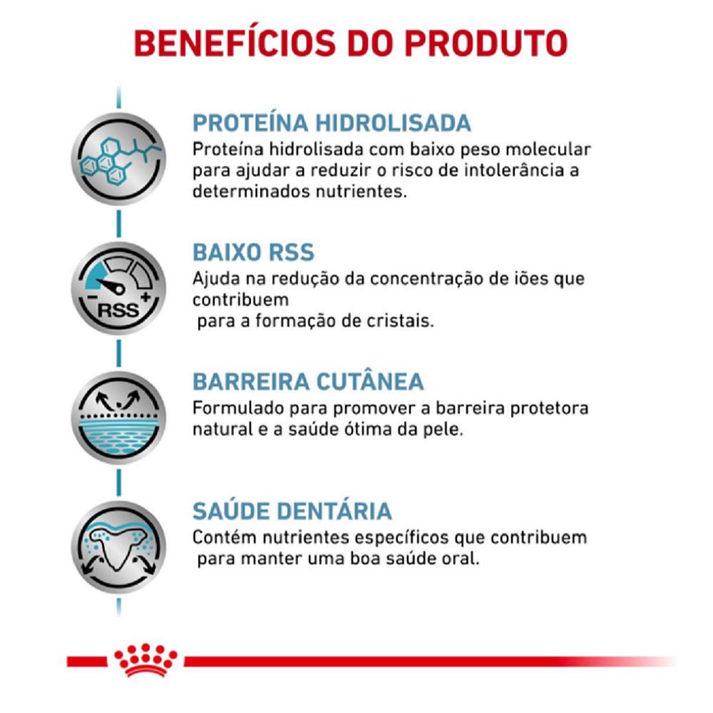 Ração Veterinary Hypoallergenic Small Cães Adultos 7.5kg Royal Canin - 2