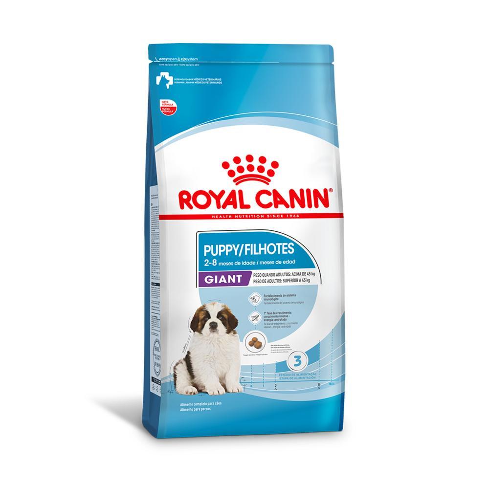 Ração Seca Giant Puppy para Cães Gigantes Filhotes de 2 a 8 Meses de Idade - 12 KG Royal Canin - 1