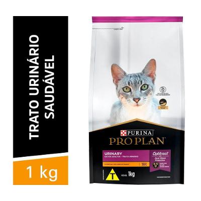 Ração Trato Urinário Gatos Adultos Frango 1kg Pro Plan