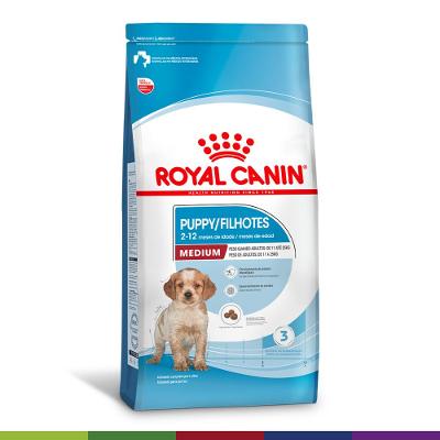Ração Seca Medium Puppy para Cães Filhotes de Porte Médio - 12 KG Royal Canin