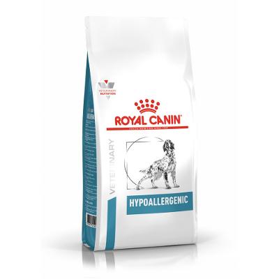 Ração Seca Veterinary Diet Hypoallergenic para Cães Adultos com Sensibilidades Alimentares 10Kg Royal Canin