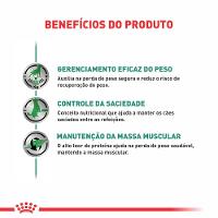 Ração Seca Veterinary Diet Satiety Support para Cães Adultos com Excesso de Peso 10Kg Royal Canin - 2