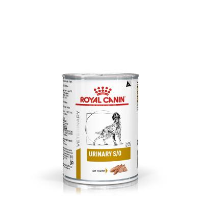 Ração Úmida Veterinary Urinary S/O para Cães com Cálculos Urinários Royal Canin 410g