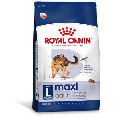 Ração Seca Maxi Adult para Cães Adultos de Porte Grande - 12 KG Royal Canin