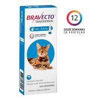 Antipulgas Transdermal MSD para Gatos 2,8 a 6,25kg Bravecto - 1