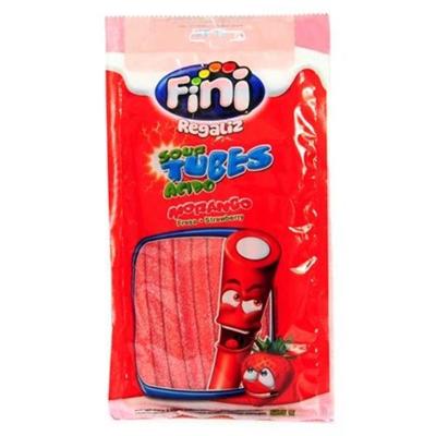 Tubes Morango Cítrico 80g Fini
