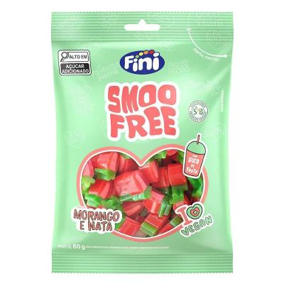 Regaliz Morango SmooFree 80g Fini