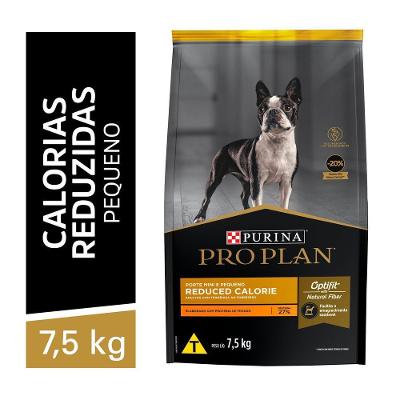 Ração Pro Plan Calorias Reduzidas Cães Adultos Minis e Pequenos 7,5kg