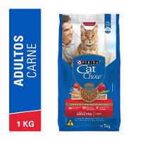 Ração Cat Chow Gatos Adultos Carne 1kg - 1