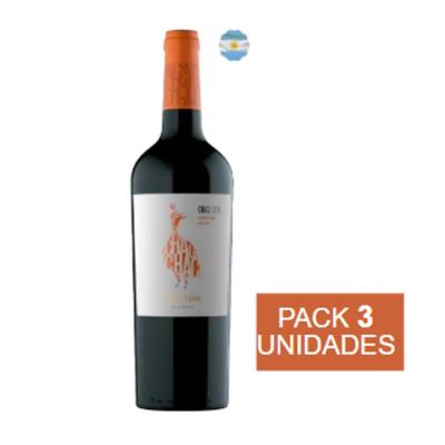 Kit 3 Vinhos Chac Chac Cabernet Franc