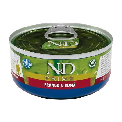 NeD Pumpkin para Gatos Filhotes de Todas as Raças Sabor Frango e Romã 70g