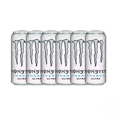 Kit com 6 Energético Monster Ultra Lata 473ml