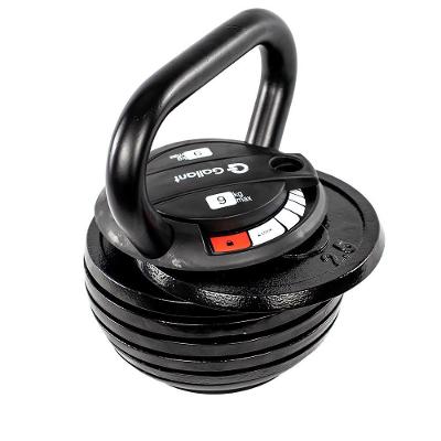 Kettlebell Regulável Gallant 9kg Elite Pro - (GKB09R0A-PT)