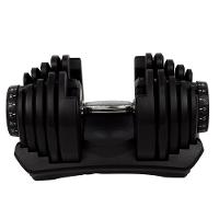 Dumbbell Halter Gallant Regulável Anilhas 40kg Com Base Elite Pro - (GDB40R0A-PT)