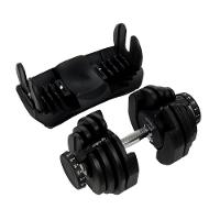 Dumbbell Halter Gallant Regulável Anilhas 40kg Com Base Elite Pro - (GDB40R0A-PT) - 5