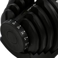 Dumbbell Halter Gallant Regulável Anilhas 40kg Com Base Elite Pro - (GDB40R0A-PT) - 9