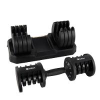 Dumbbell Halter Gallant Regulável Anilhas 19kg Com Base Elite Pro - (GDB19R0A-PT) - 6