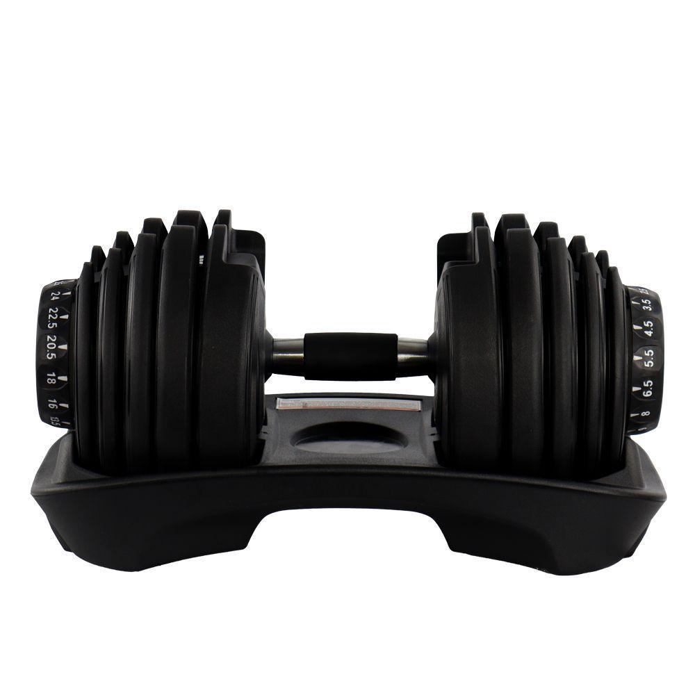 Dumbbell Halter Gallant Regulável Anilhas 24kg Com Base Elite Pro - (GDB24R0A-PT) - 8