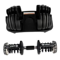 Dumbbell Halter Gallant Regulável Anilhas 24kg Com Base Elite Pro - (GDB24R0A-PT) - 5