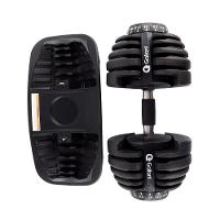 Dumbbell Halter Gallant Regulável Anilhas 24kg Com Base Elite Pro - (GDB24R0A-PT) - 7