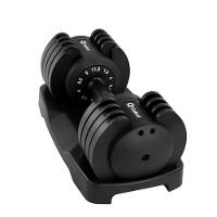 Dumbbell Halter Gallant Regulável Anilhas 11,5kg Com Base Elite Pro - (GDB12R0A-PT) - 5